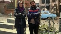 الیکا عبدالرزاقی در کنار دوستش + عکس