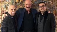  سپند امیرسلیمانی در کنار دو سعید بزرگ سینما+عکس