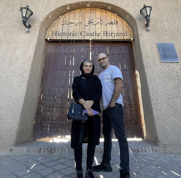 حدیثه تهرانی و همسرش در سفر + عکس