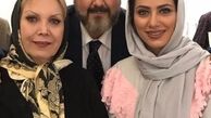 تیپ شیک مونا فرجاد در مهمانی با پدر و مادرش+عکس