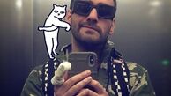 گربه بامزه آقا نیما + عکس