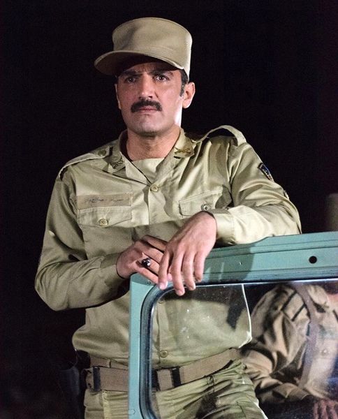 لباس سربازی کوروش سلیمانی + عکس