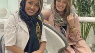 نگین معتضدی و‌دندانپزشکش + عکس