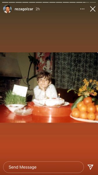 کودکی بامزه گلزار + عکس