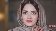 تلاش بهنوش طباطبایی برای نشان دادن گوشواره اش! عکس