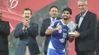حضور علی کفاشیان در جشن قهرمانی عراقی‌ها