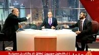 درگیری در برنامه زنده شبکه الجزیره/ فیلم