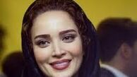 عکس شیطنت‌آمیز بهنوش طباطبایی و عوامل فیلم رد خون