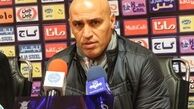 انتقاد حضوری سرمربی آبی پوشان از داور مسابقه با سایپا