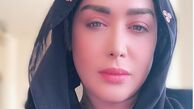 قیافه ماتم زده سارا منجزی پور+عکس