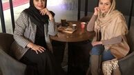 سپیده خداوردی و دوستش در رستوران + عکس
