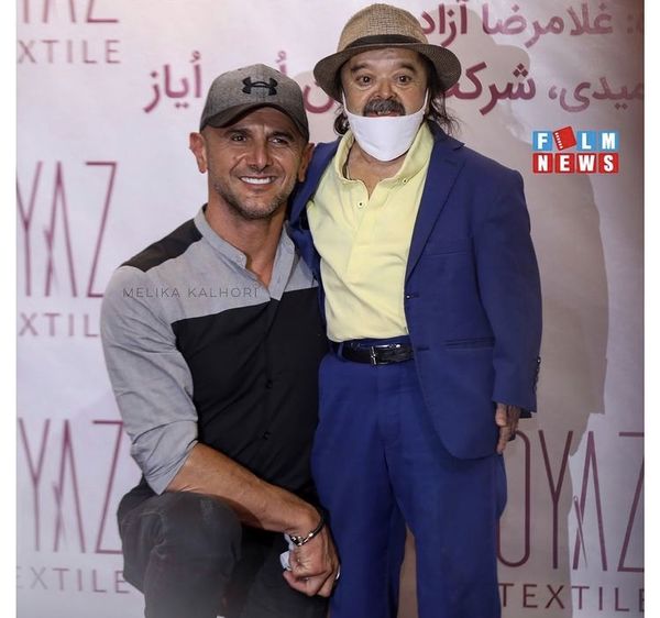 حضور امین حیایی در مراسم تجلیل از اسدالله یکتا + عکس