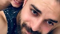 سلفی سر صبحی آقای خواننده  پسرش + عکس