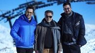 پوریا پورسرخ در کوهستان برفی + عکس