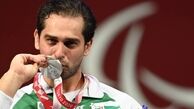 اولین مدال ایران در پارالمپیک توکیو / جعفری در وزنه‌برداری نقره‌ گرفت