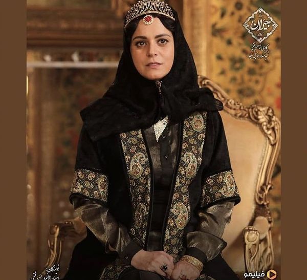 گریم متفاوت غزل شاکری در جیران + عکس