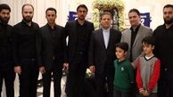 آشتی رحمتی و برهانی در مراسم پورحیدری+عکس