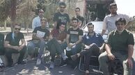 مجید واشقانی و دوستانش در پشت صحنه + عکس