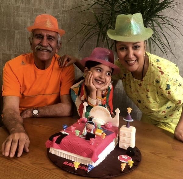 پانته آ بهرام در تولد خواهرزاده اش + عکس