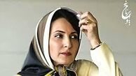  عکس هنری فاطمه گودرزی با سیب سرخ