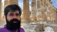 سفر آقای بازیگر جوان به یونان + عکس