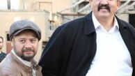 مرد باهیبت سینما در کنار مرد نمکی سینما+عکس