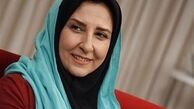 ژست متفاوت خانم بازیگر /عکس